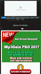 Mobile Screenshot of mp3gain-pro.com